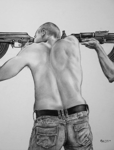 "Reap What You Sow" Charcoal Picture