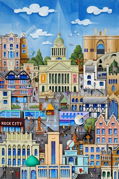 "Nottingham" "Nottingham" - Oil Painting