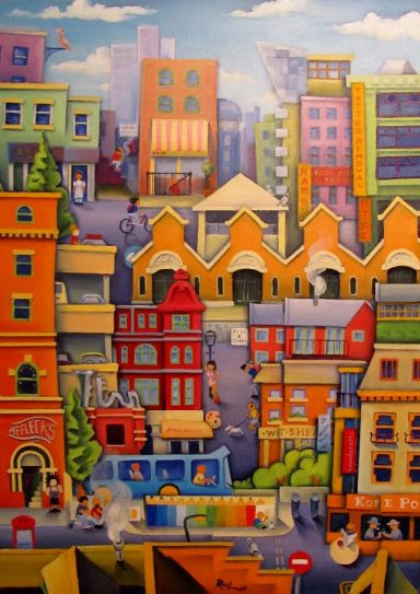 "Northern Quarter" "Northern Quarter" - Oil Painting