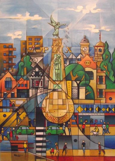 "Eccles, Remembrance" "Eccles, Remembrance" - Oil Painting