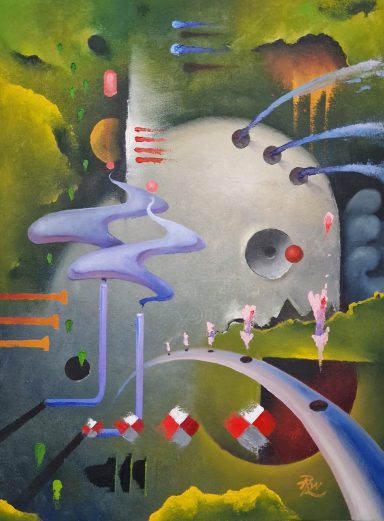 "Kleptocrat" "Kleptocrat" - Oil Painting