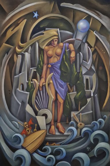 “The Song Is The Siren” “The Song Is The Siren” - Oil Painting
