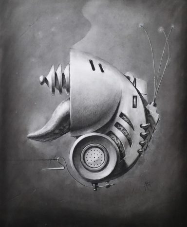 "System 2 Re-design" Charcoal Picture