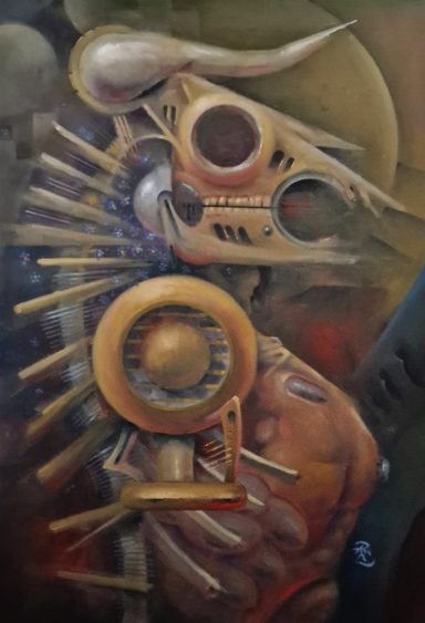 "Minotaur" "Minotaur" - Oil Painting