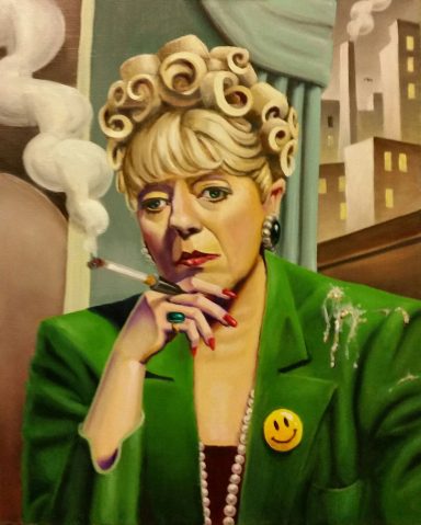 "Bet Lynch" "Bet Lynch" - Oil Painting